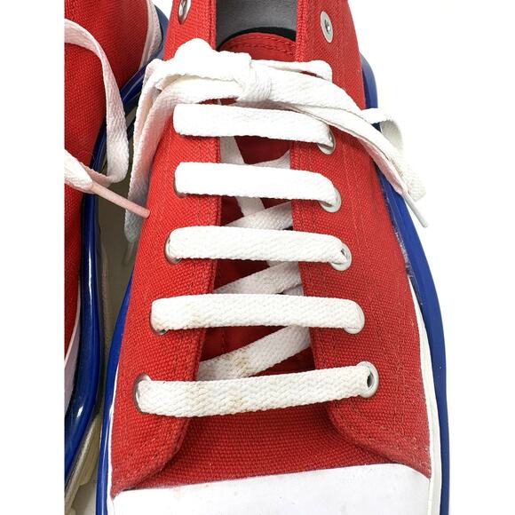 Adidas Raf Simons RS Detroit Runner EE7936 Sz 9 Red White Blue Mens Sneakers GUC main image 14